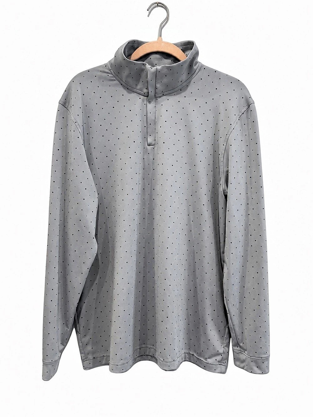 Under Armour Playoff 1/4 Zip Men's Gray & Black Pullover XL